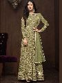 Green Designer Anarkali Salwar Suit