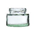 50gm Cream Glass Jar