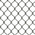 Grey Galvanized Iron Galvanized Chain Link Fence