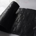 Black Plain PP Woven Geotextile Fabric