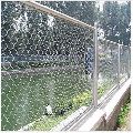 Silver Coated stainless steel chain link fence