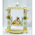 Polished Non-Polished white Off--White Creamy marble jhula handicrafts product