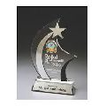 Rectangular Square Black Brown Golden Transparent Non Polished Polished acrylic memento