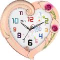 Heart Shaped Wall Clock
