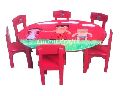 ROUND TABLE (WITH 6 CHAIRS)