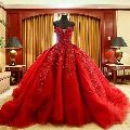 Red Wedding Gown