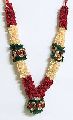Acrylic Woolen Dotted Plain Non Polished Polished artificial flower garland
