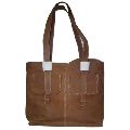 Article No 0802 Brown Ladies Leather Hand Bags