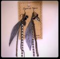 Nature Feather Earrings