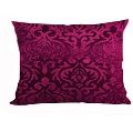 Floral Pattern Velvet Cushion Cover