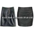 women leather skirts