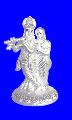 925 Silver Radha Krishna Statue