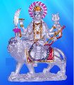 999 Silver Maa Durga Statue