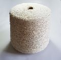 White Plain Cotton Linen Blended Yarn