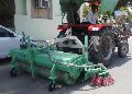 Tractor Mounted Road Sweeper Machine