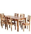 Natural Wood natural Non Polished Polished Wooden Dining Table Set