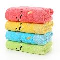Multicolour Knitted Printed kids towels