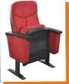Metal Plastic Etc.. Square Red conference chair