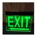 Fyrax exit glow sign board