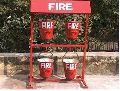 Fire Bucket Stand With canopee