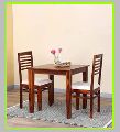 Two Seat  Wooden Dining Table Set