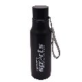 Crypton 750ml Stainless Steel Sports Water Bottle (Black)
