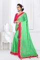 Monthan Silk Satin Bollywood Saree