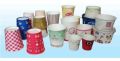 Round Available in many colors disposable paper cups