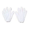 White Plain Hosiery Banyan Gloves, Size: Free at Rs 6/pair in Noida