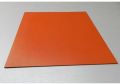 Orange Silicone Rubber Sheet