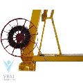 Mild Steel Vraj Engineering motorized operated cable reeling drum