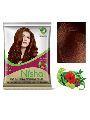 Nisha Natural Brown Hair Color 15g (Pack of 6) with brush