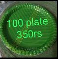 12 Inch Green Paper Plates