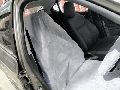 White non woven car seat cover