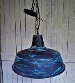 Grey Turquoise Finish Hanging Pendant Lamp