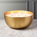 Brass Candle Bowl