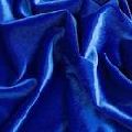 Blue Cotton Velvet Fabric