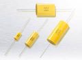 Yellow Axial Film Capacitor