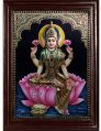 Dhana Lakshmi Super Emboss Tanjore Painting