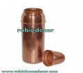 Copper Water Bottle with Glass Cap