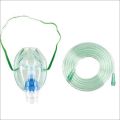 PVC Green nebulizer oxygen mask