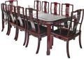 Antique Teak Wood 4 seater Dining Table Set