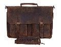 Laptop Leather Messenger Bag