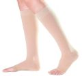 Medical Compression Stocking Cotton Material Below Knee