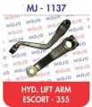 Iron hydraulic lift arm