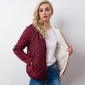 Ladies Quilted Autumn Down Jacket