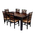 Solid Wooden 4 Seater Dining Table