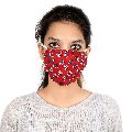 Double Layer Round Printed Cotton Mask