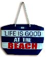 Cotton beach bags