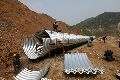 corrugated steel culver pipe with Q235 steel material
